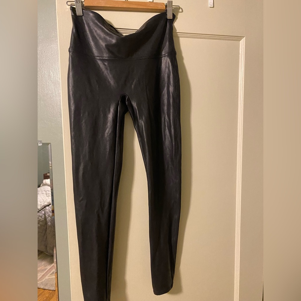 Spanx Faux Leather Leggings